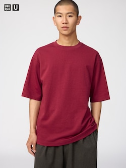 AIRism Cotton Oversized Crew Neck T-Shirt