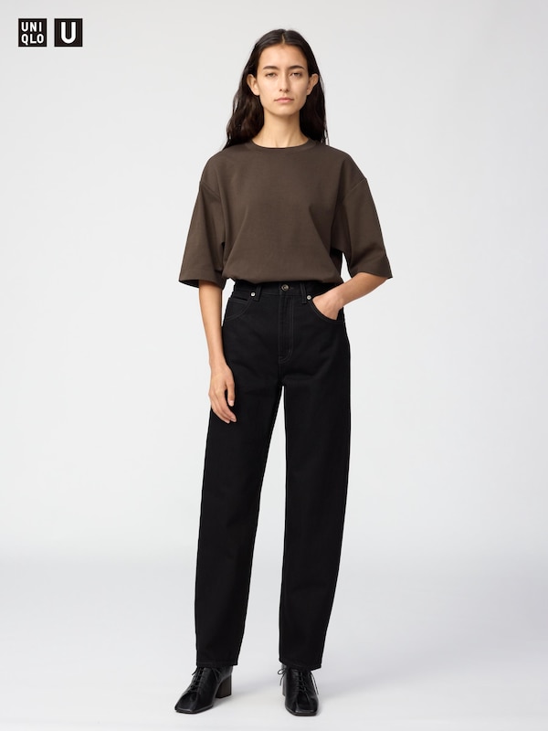 AIRism Cotton Oversized Crew Neck T-Shirt