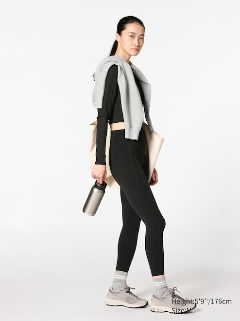 WOMEN'S AIRISM ULTRA SOFT UV PROTECTION LEGGINGS UNIQLO PH