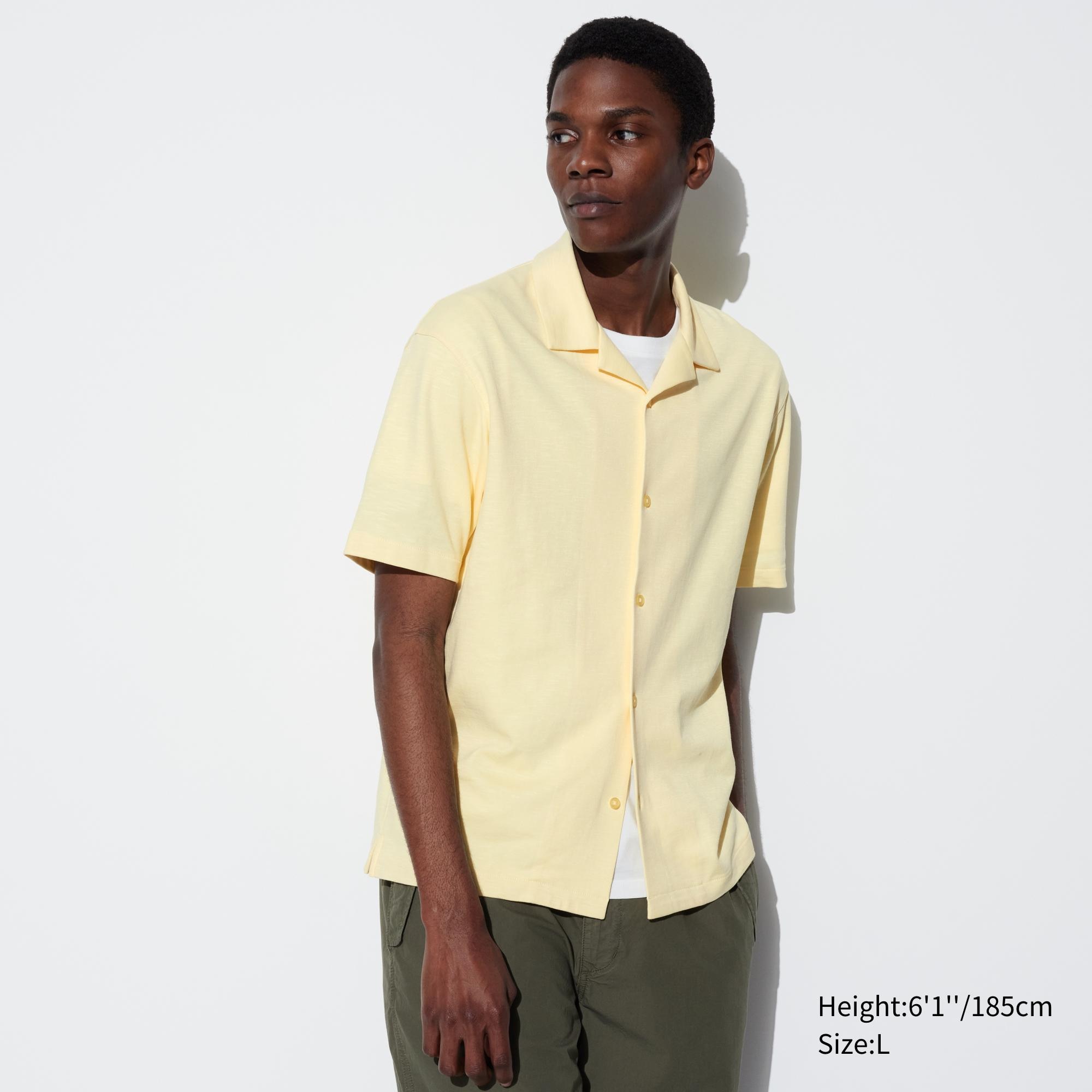 Uniqlo short best sale sleeve dress shirt