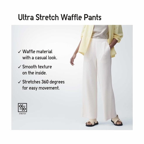 Stretch Waffle Jogger, Bottoms, Pants
