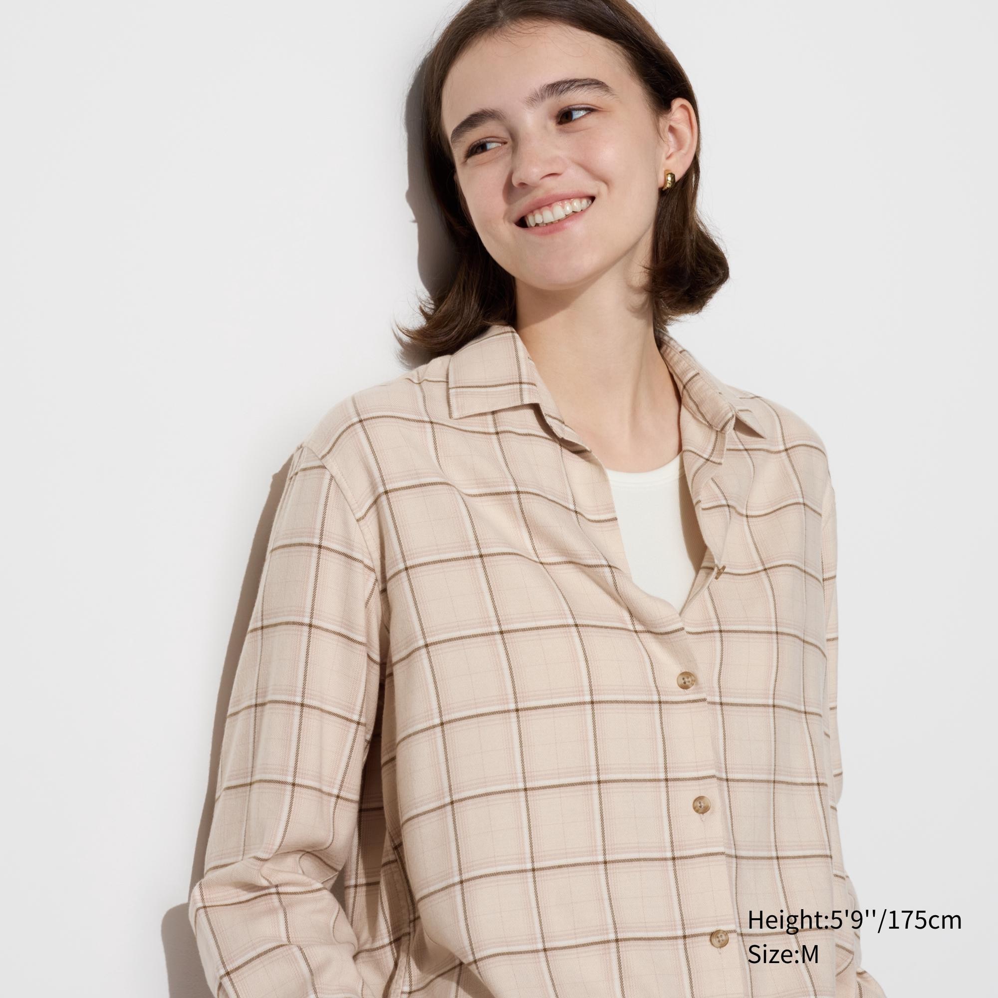 Check styling ideas for「Soft Flannel Skipper Shirt Long Sleeve、Halter ...