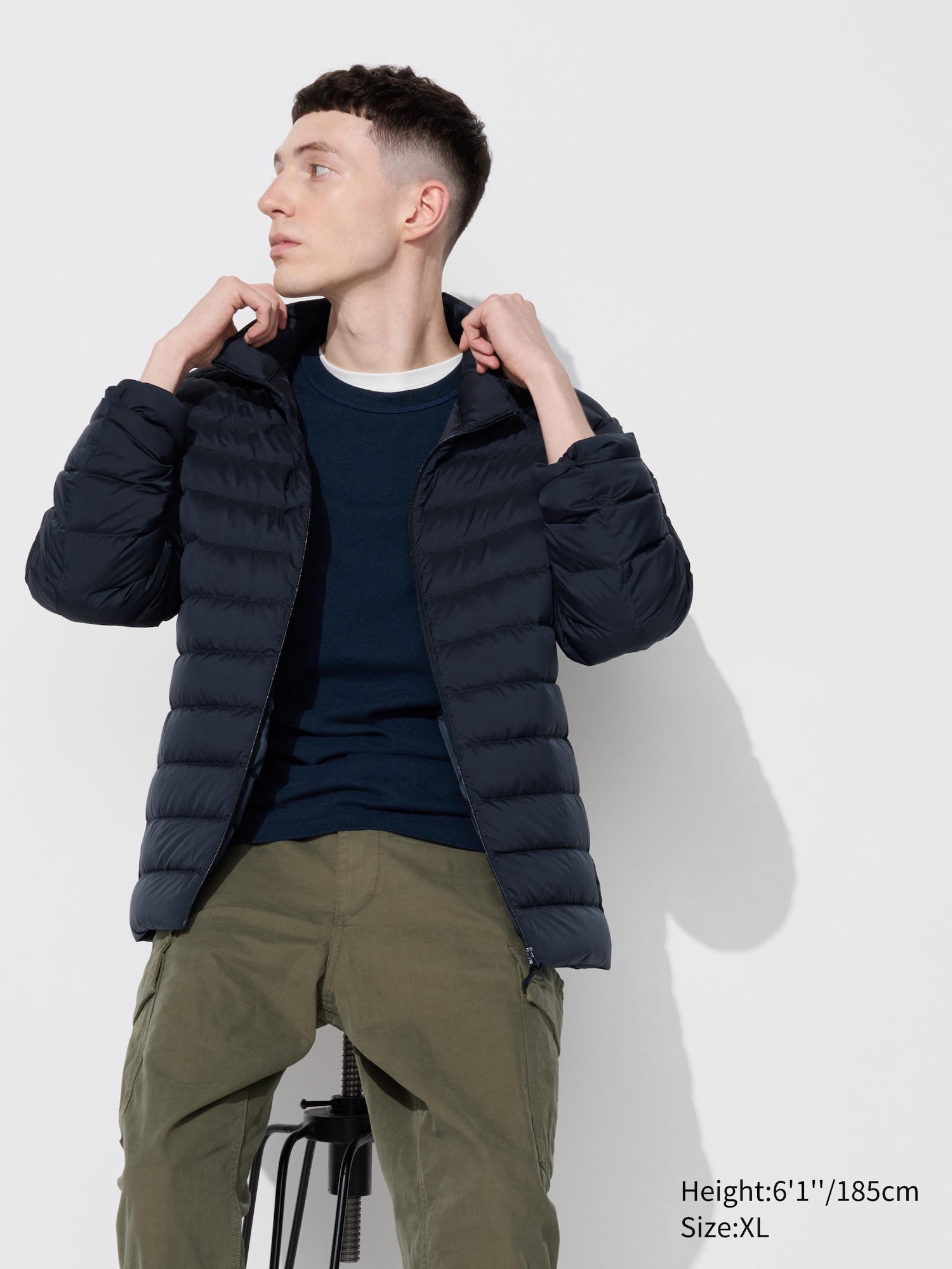 Quilted jacket mens uniqlo best sale