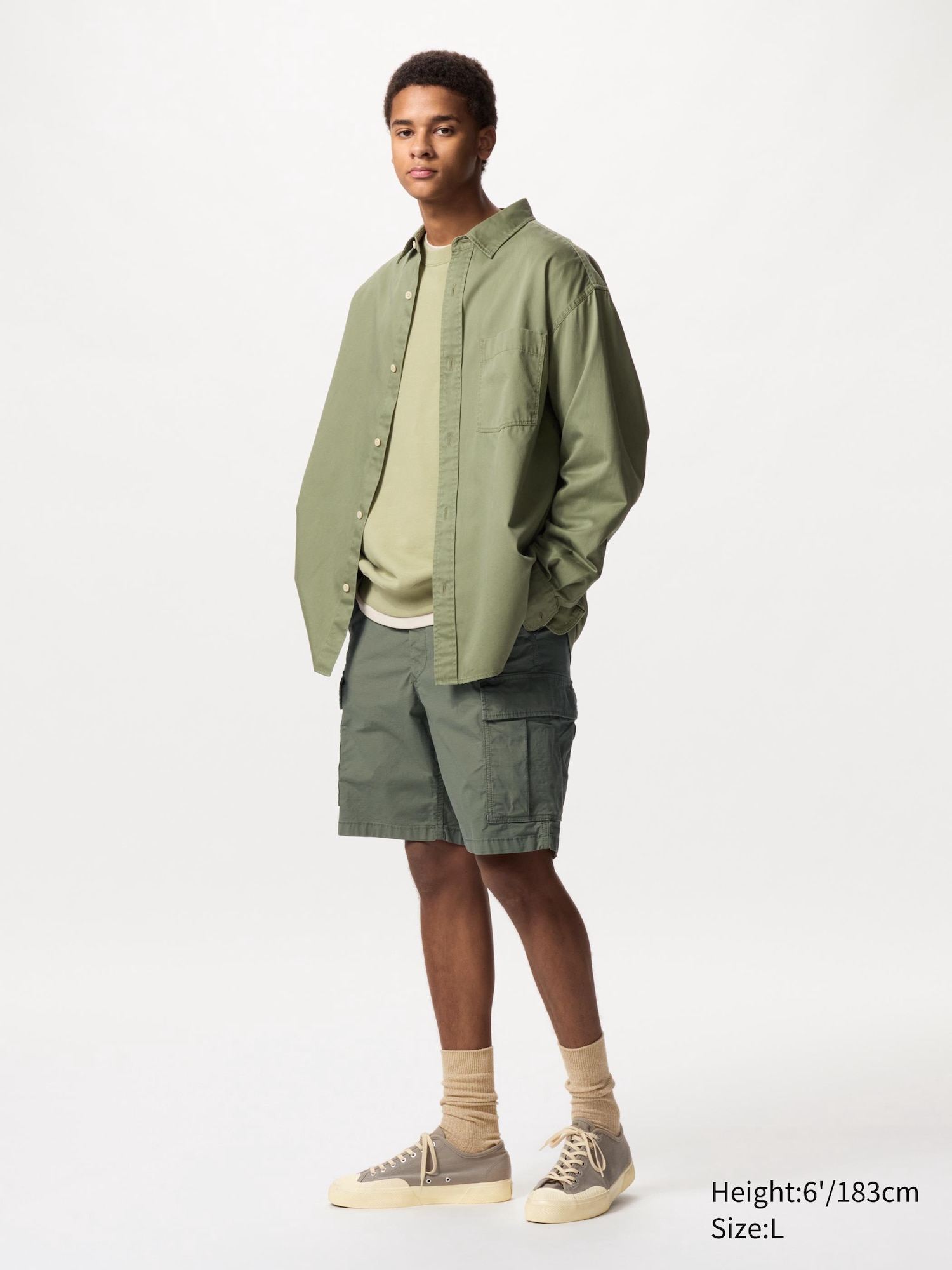 Uniqlo cargo shorts hotsell