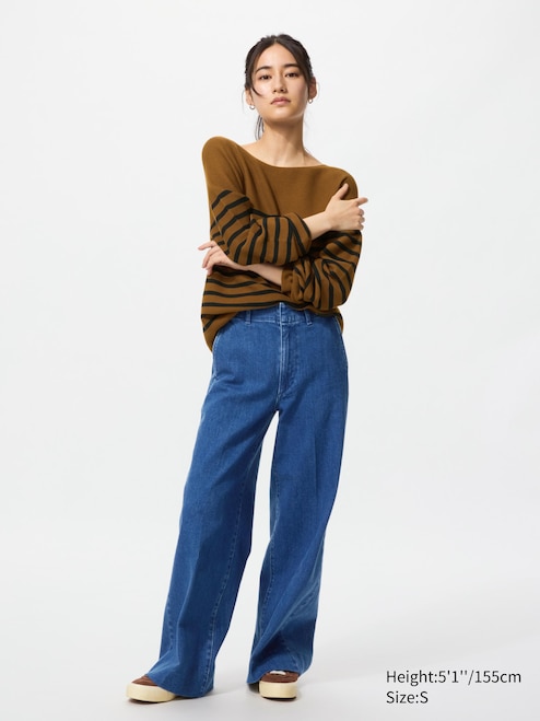 WOMEN'S WIDE TROUSER JEANS UNIQLO PH