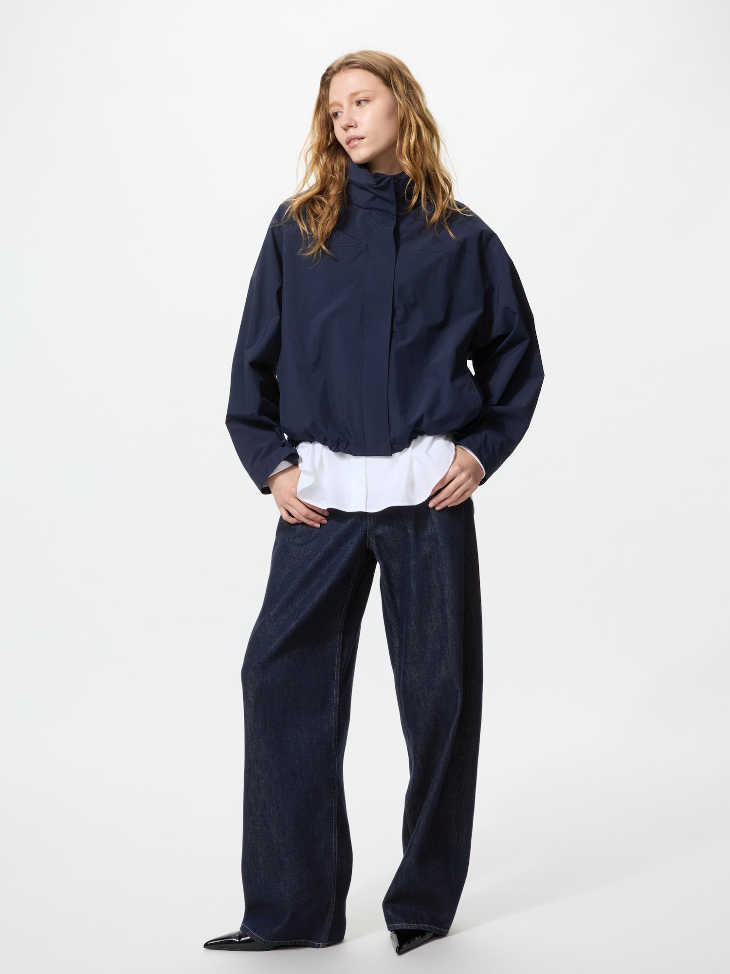 Women's Windproof Stand Blouson | UNIQLO PH