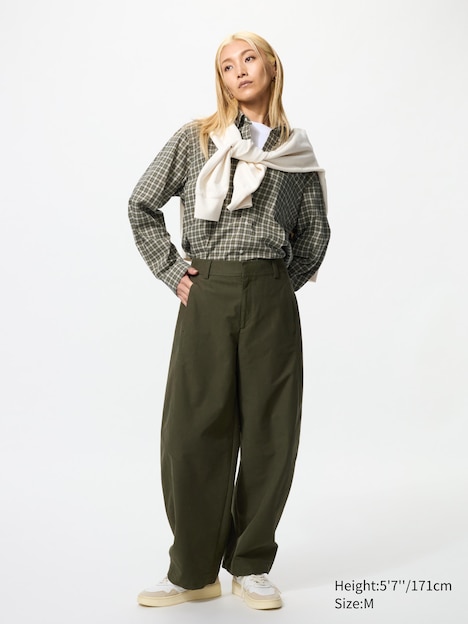 Jersey Barrel Leg Pants