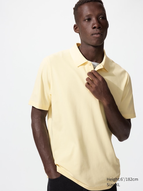 AIRISM COTTON PIQUE SHORT SLEEVE POLO SHIRT UNIQLO PH