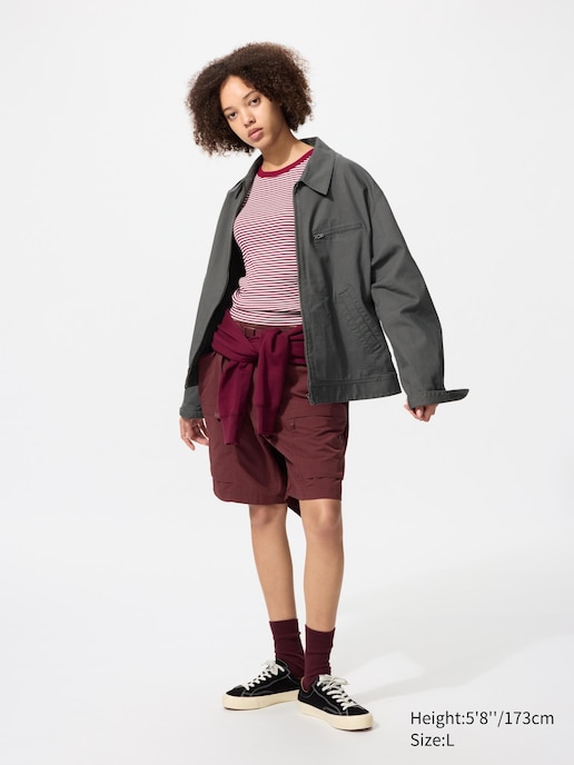 Zip Up Blouson