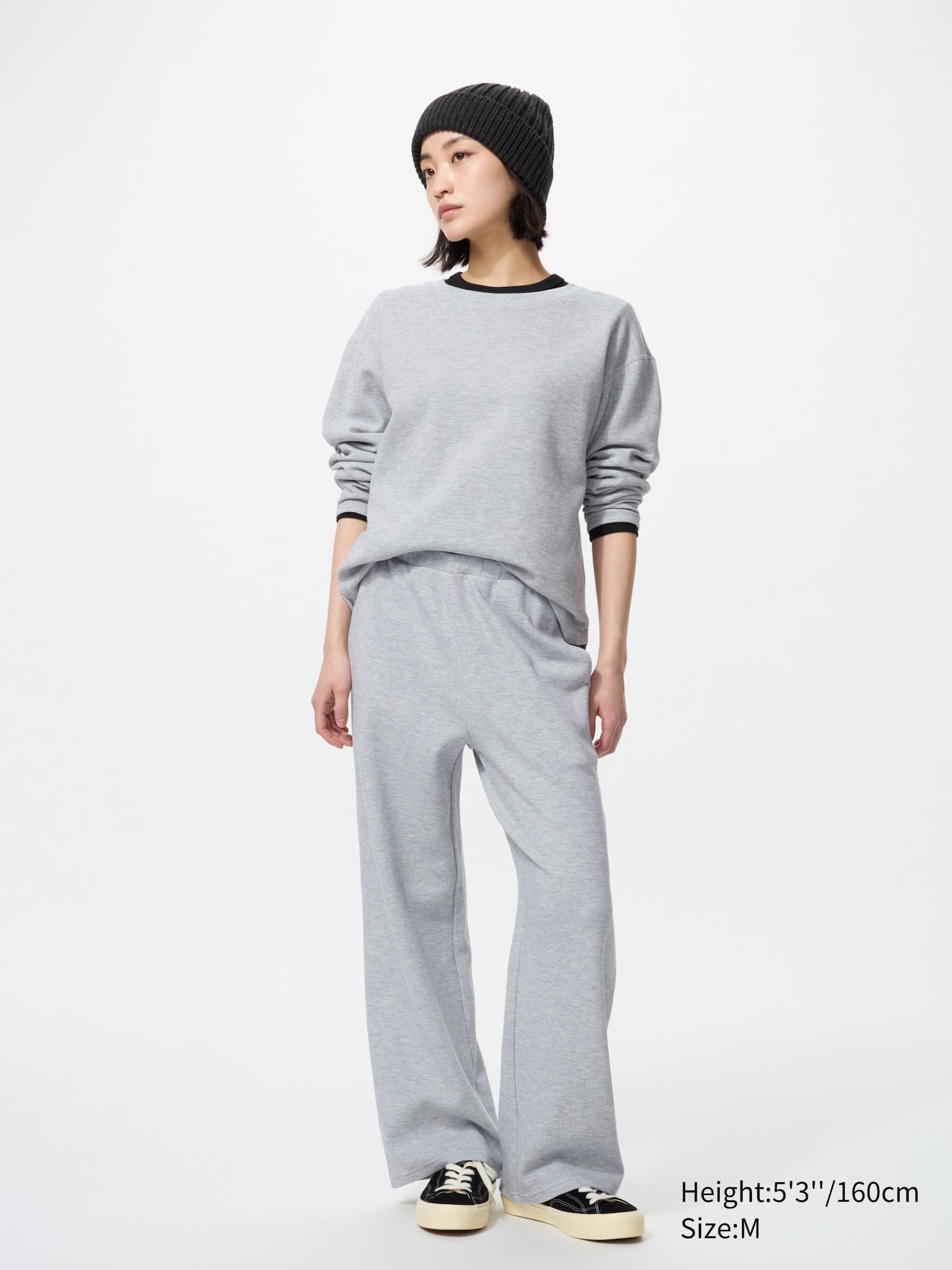 パンツ s/e/o : 25SS / SOFT WAFFLE EASY PANTS (3COLORS) Discover the Comfort of Waffle Easy Pants from Uniqlo | TikTok
