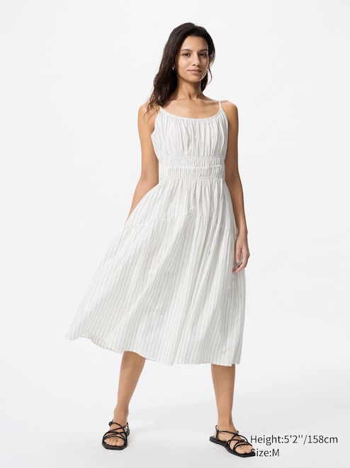 WOMEN'S LINEN BLEND CAMISOLE DRESS UNIQLO PH