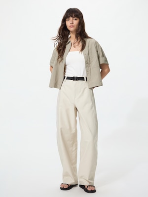 Jersey Barrel Leg Pants | Longer Length