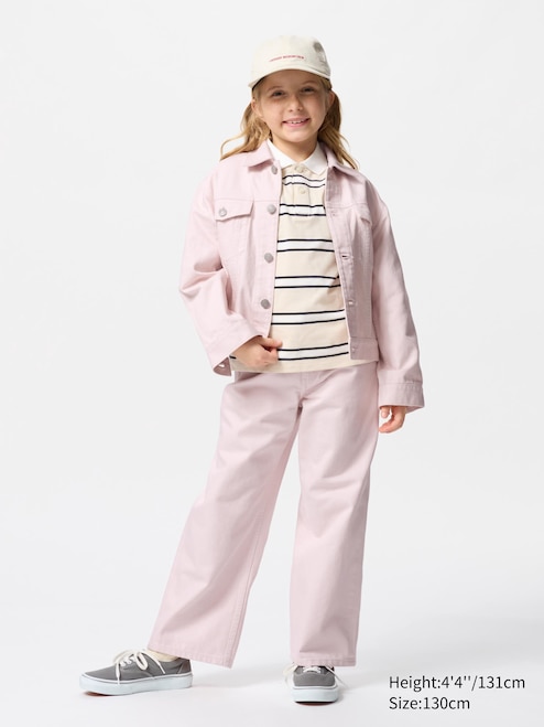 KIDS WIDE FIT STRAIGHT JEANS UNIQLO PH