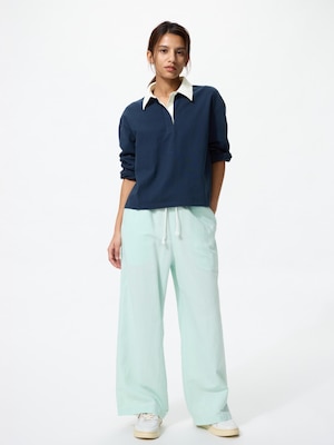 Linen Blend Easy Pants