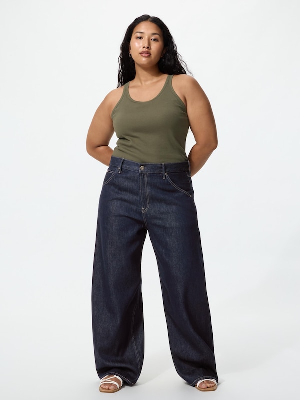 Baggy Barrel Leg Jeans | Longer Length