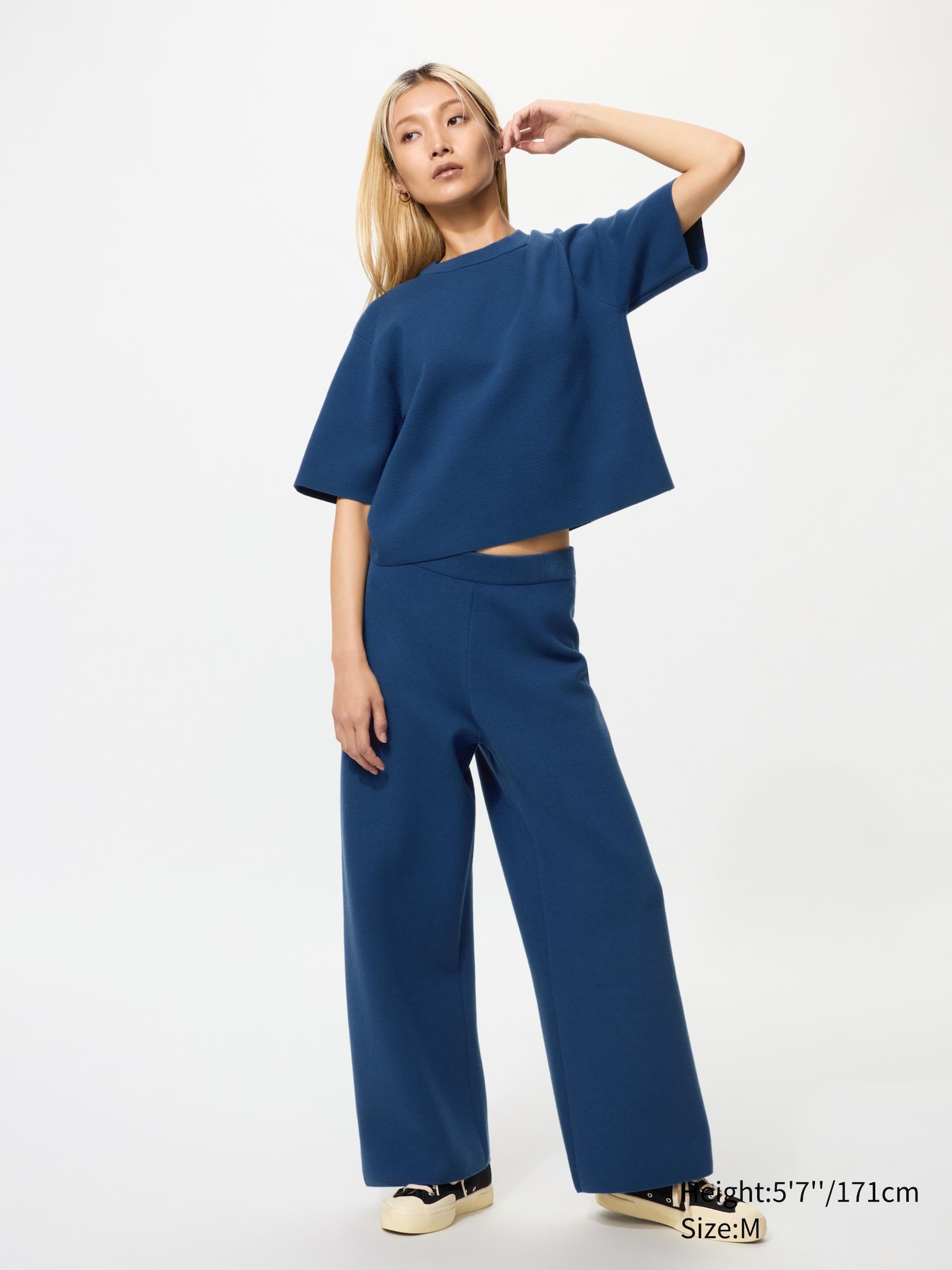 WOMEN'S WASHABLE MILANO RIBBED PANTS | UNIQLO PH
