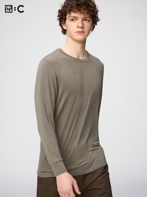 HEATTECH Extra Warm Cashmere Blend Crew Neck T-shirt