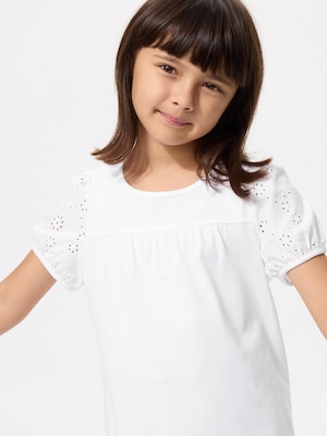 GIRLS Puff Sleeve T-Shirt