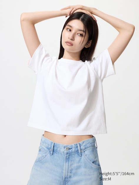 Washed Cotton Boxy T-Shirt