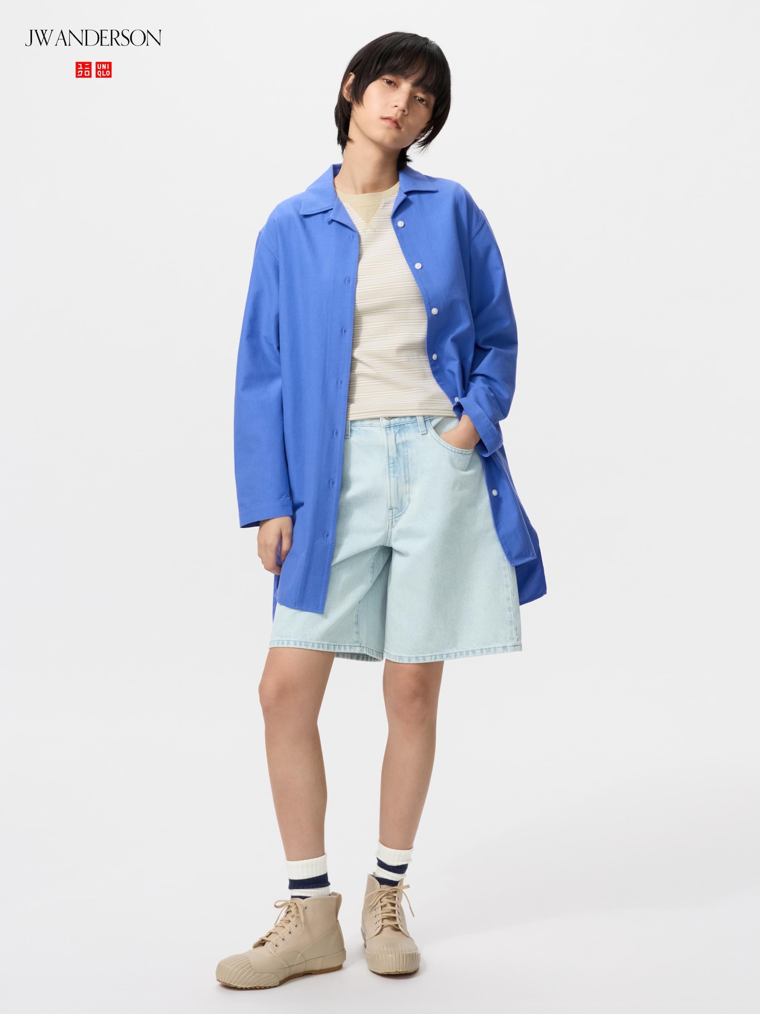 Women's Open Collar Oxford Shirt Dress | UNIQLO PH