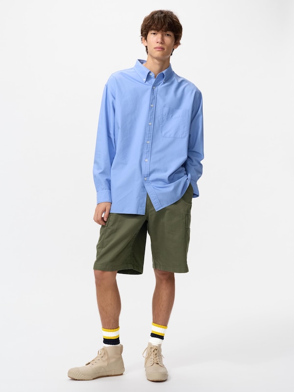 Oxford Oversized Long Sleeve Shirt