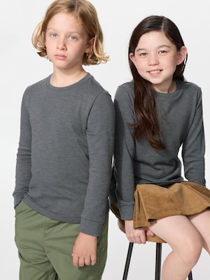 HEATTECH Extra Warm Cotton Crew Neck T-Shirt