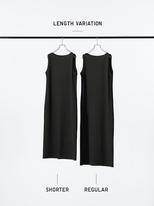 WOMEN'S CREPE JERSEY SHIFT DRESS | SLEEVELESS | UNIQLO PH
