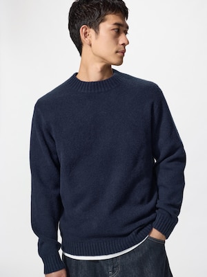 Souffle Yarn Crew Neck Sweater