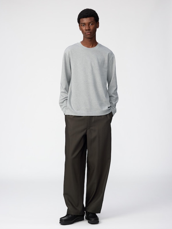 AIRism Cotton Striped T-Shirt