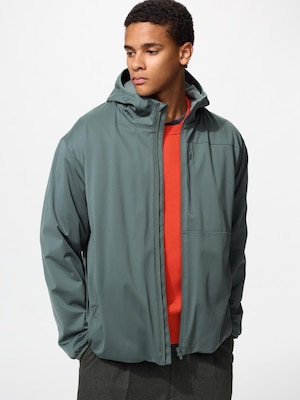 Windproof Fleece Full-Zip Hoodie