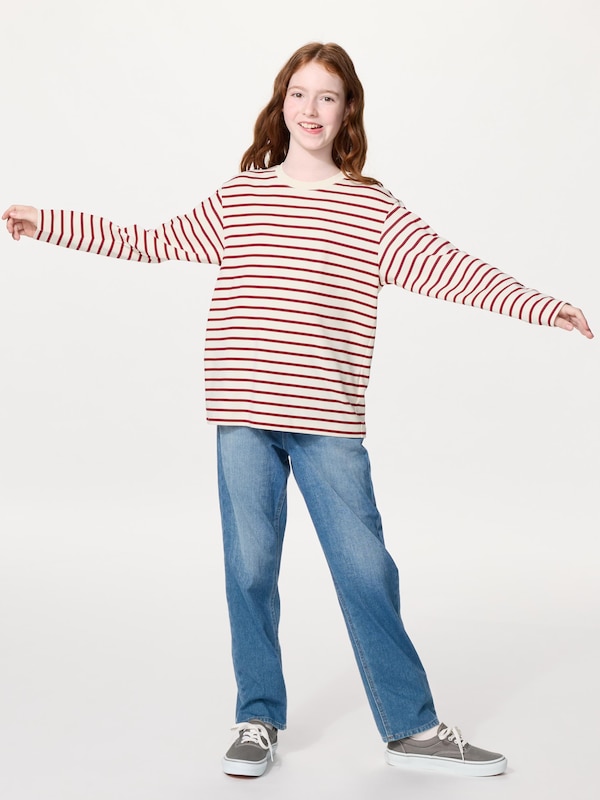 AIRism Cotton Crew Neck T Long Sleeve