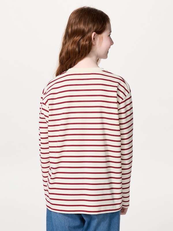 AIRism Cotton Crew Neck T Long Sleeve