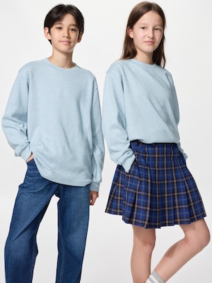Soft Knitted Fleece Crew Neck T-Shirt