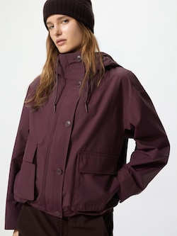 Utility Cotton Blend Parka