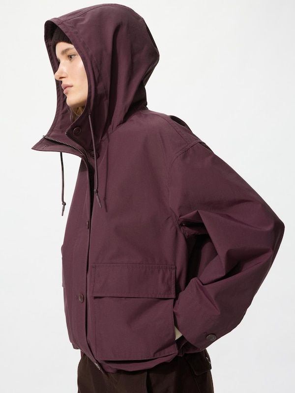Utility Cotton Blend Parka