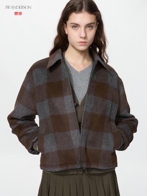 Brushed Short Blouson