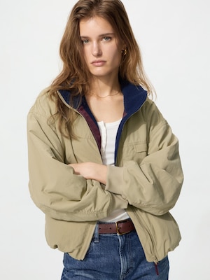 Fleece Lined Stand Jacket