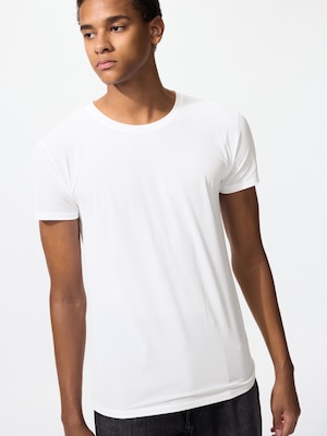 AIRism Anti Odor Mesh Crew Neck T-Shirt