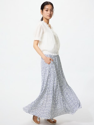 Tiered Maxi Skirt