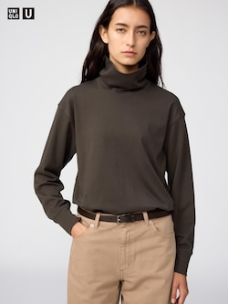 Turtleneck Long Sleeve T-Shirt