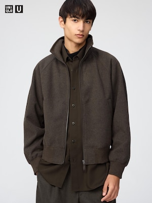 Brushed Full-Zip Blouson