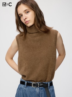 Fluffy Cashmere Vest