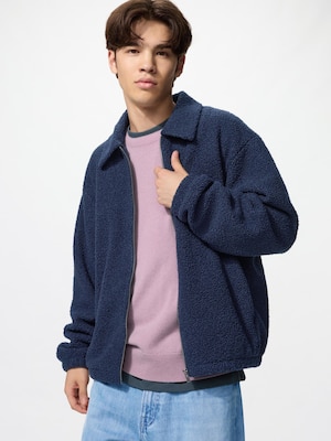 Pile Lined Fleece Blouson