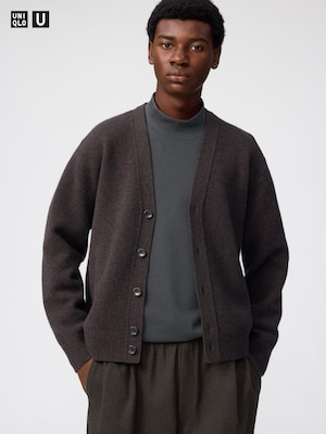 Lambswool V Neck Cardigan