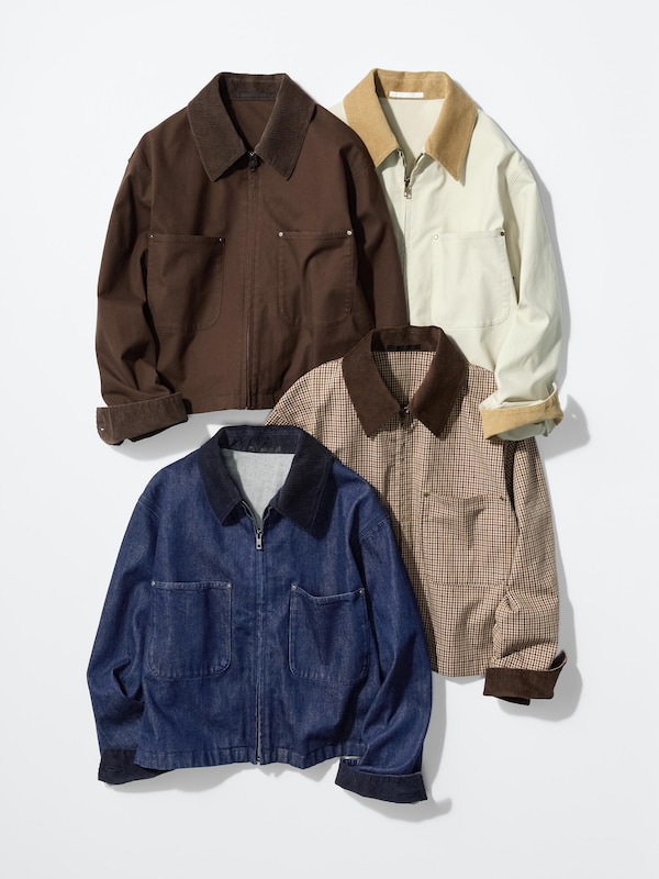 Zip Up Short Jacket