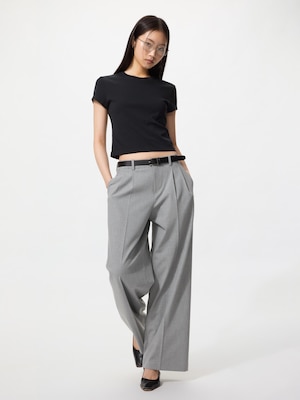 Smart Wide Straight Pants | Longer Length