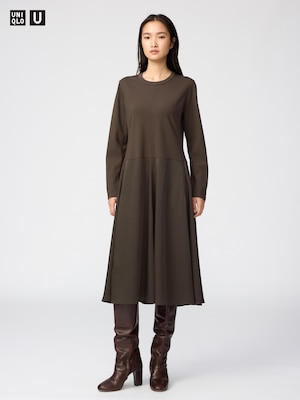 Satin Combination Dress