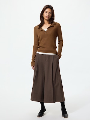 Pleated Culotte