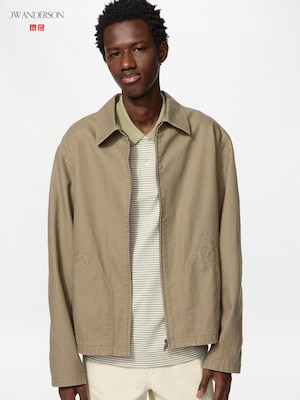 Zip Up Blouson