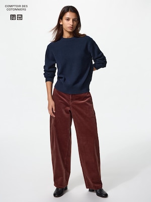 Corduroy Barrel Leg Pants